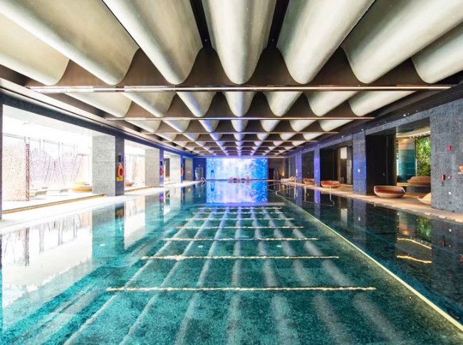 葫芦岛网站建设西安W酒店泳池